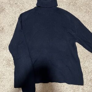 Polo by Ralph Lauren Navy Blue Turtleneck Sweater